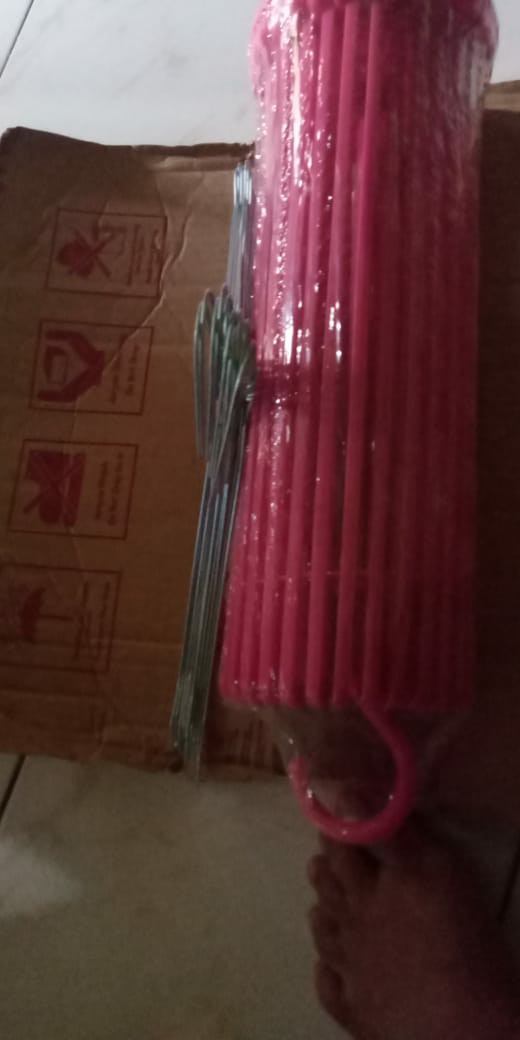 Hanger Kawat Baju Isi 10pcs- Hanger Kawat Murah