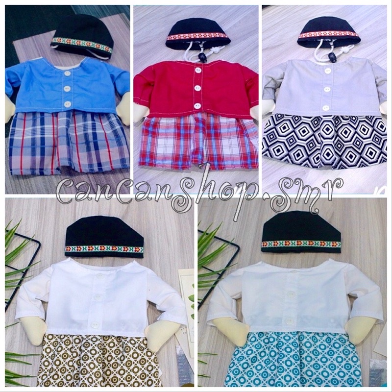 Baju Koko Kostum Lebaran Kucing Jantan