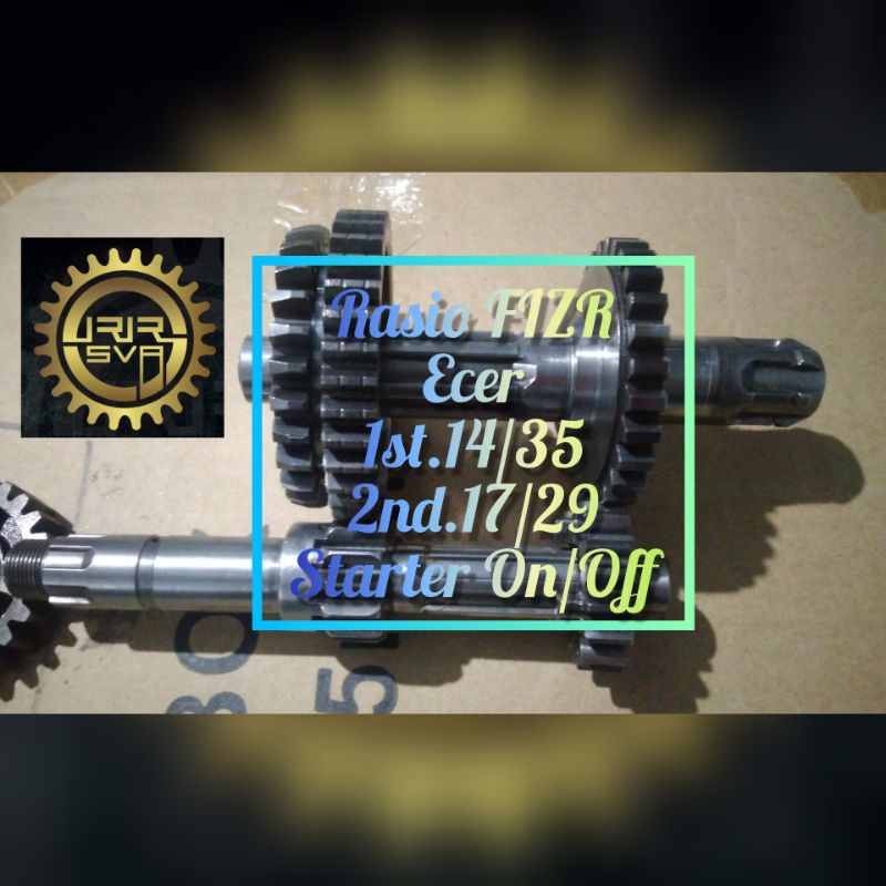 Gigi Rasio Racing F1ZR (FIZR) (FIZ R) (Force 1) ROAD RACE GRASTRACK GTX Ecer Gigi 1 & 2 =1st.13/35 &