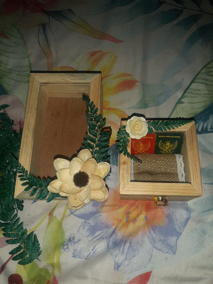 Bc2 Bantalan Cincin Ring Barier Bahan Mahar Ring Box Kerajinan Tempat Cincin