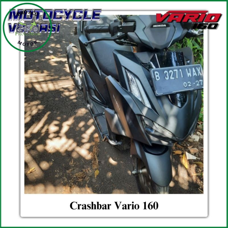 Crashbar VARIO 160 2022 2023 Tubular Vario 160 Dudukan Lampu Vario 160 (COD)