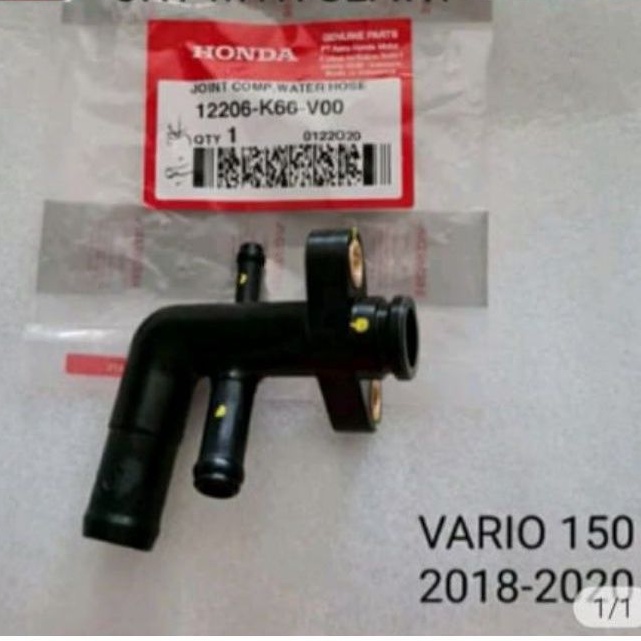 12206-K66-V00 join comp water hose vrio 150 2018-2020 ori honda