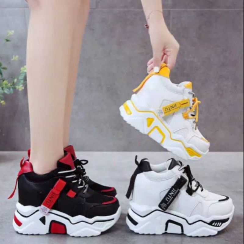 3.3 Sale SEPATU SNEAKERS WANITA FASHION KOREA JINTU (bayar ditempat cod)-3
