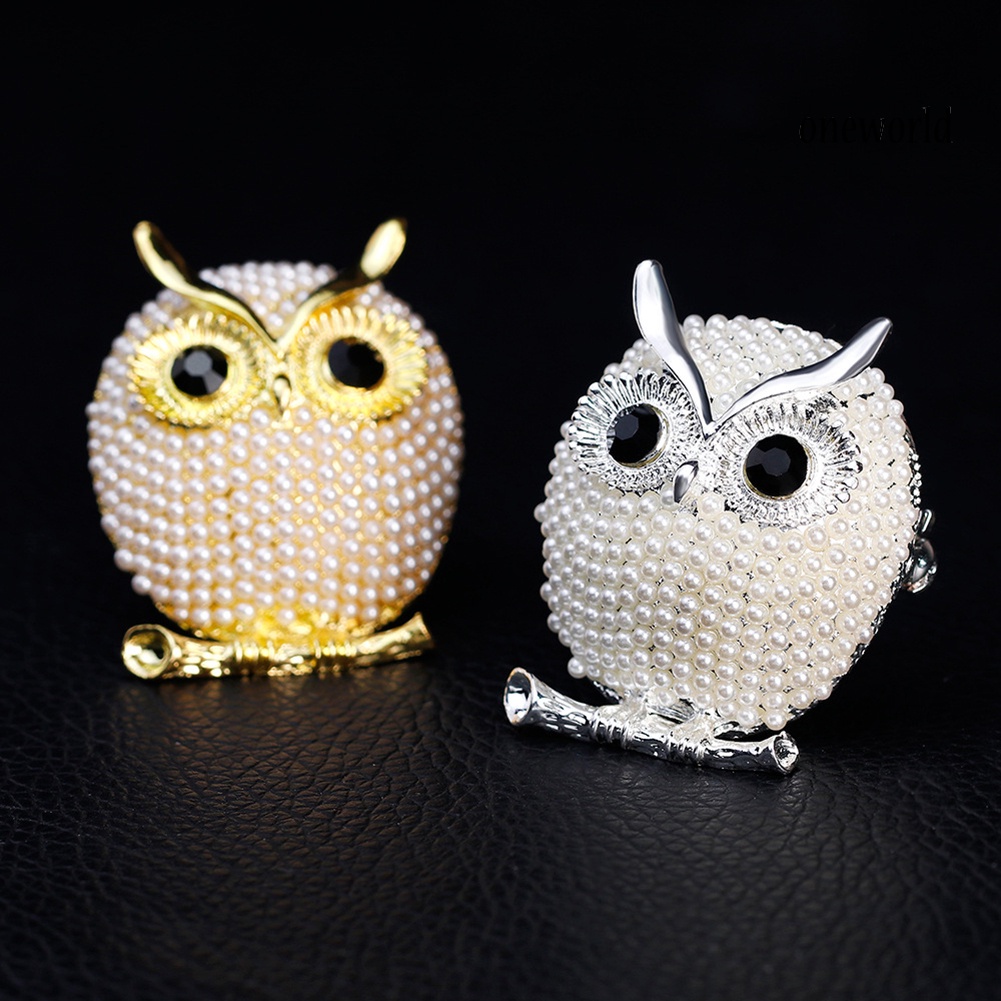 OW@ Hot Lovely Women Owl Animal Brooch Pin Wedding Bridal Brooches Jewelry Xmas Gift