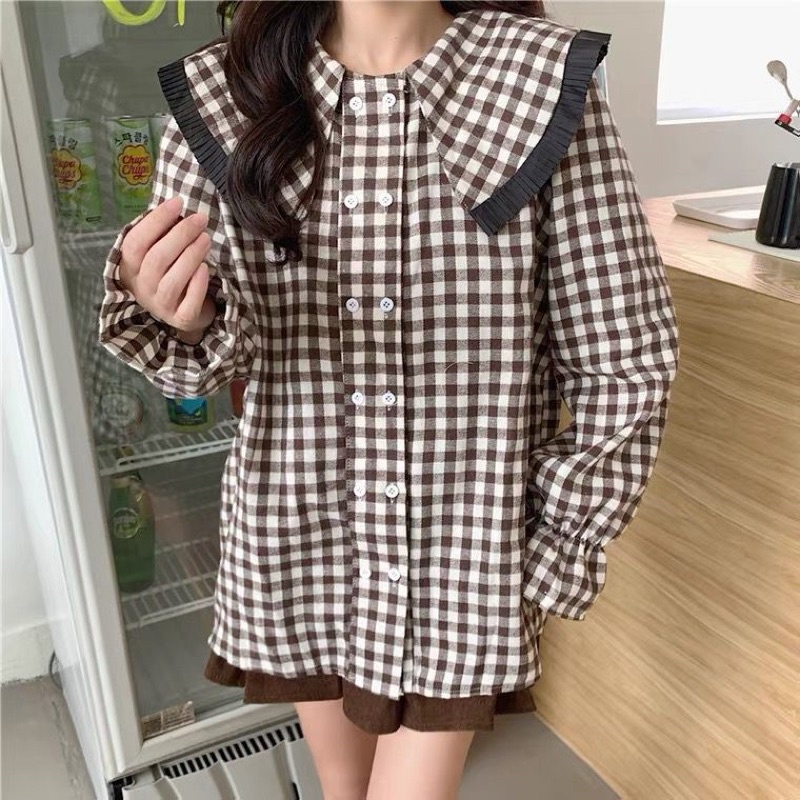 Fanya Korean Blouse / Baju Atasan Wanita