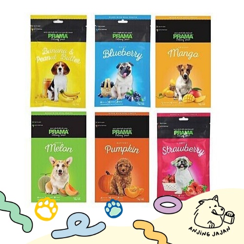 [PROMO] Snack/Cemilan Anjing/Dog Treats Prama Delicacy Vegetarian