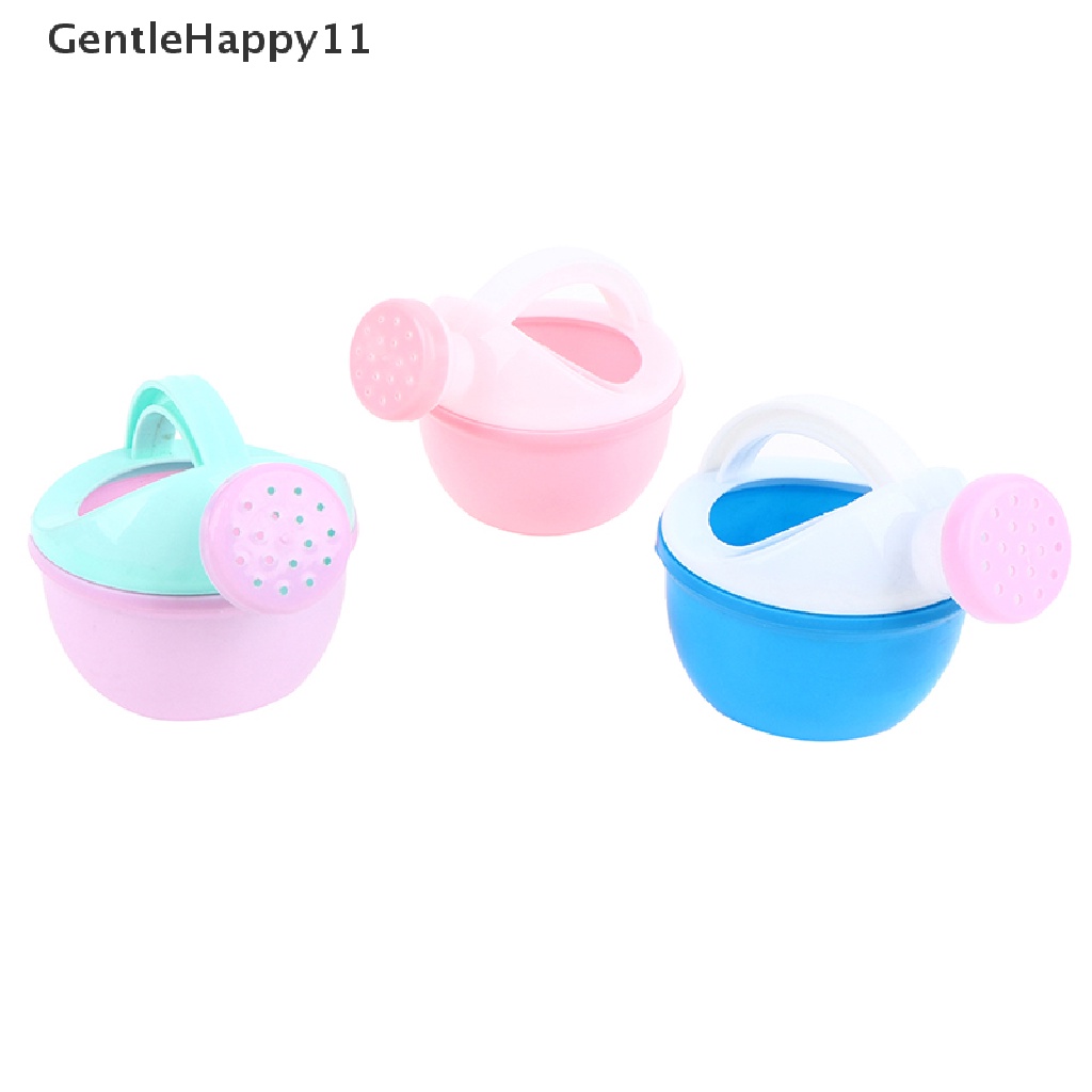 Gentlehappy Mainan Mandi Bayi Warna-Warni Plastik Watering Can Watering Pot Bath Toy Untuk Anak Gif