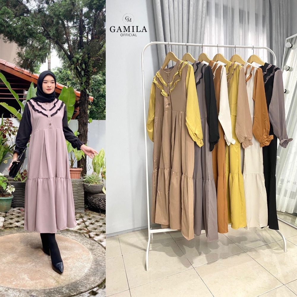 GAMILA GT-44 MIDI DRESS #GAMILA