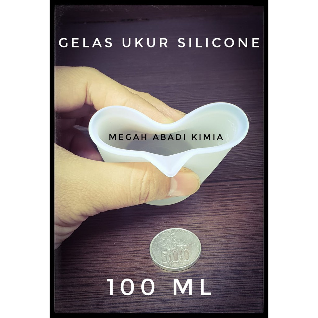 Gelas ukur Silicone 100 ML