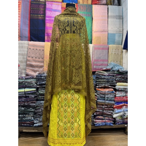 songket Sipirok Tapanuli Selatan tenun tangan Asli