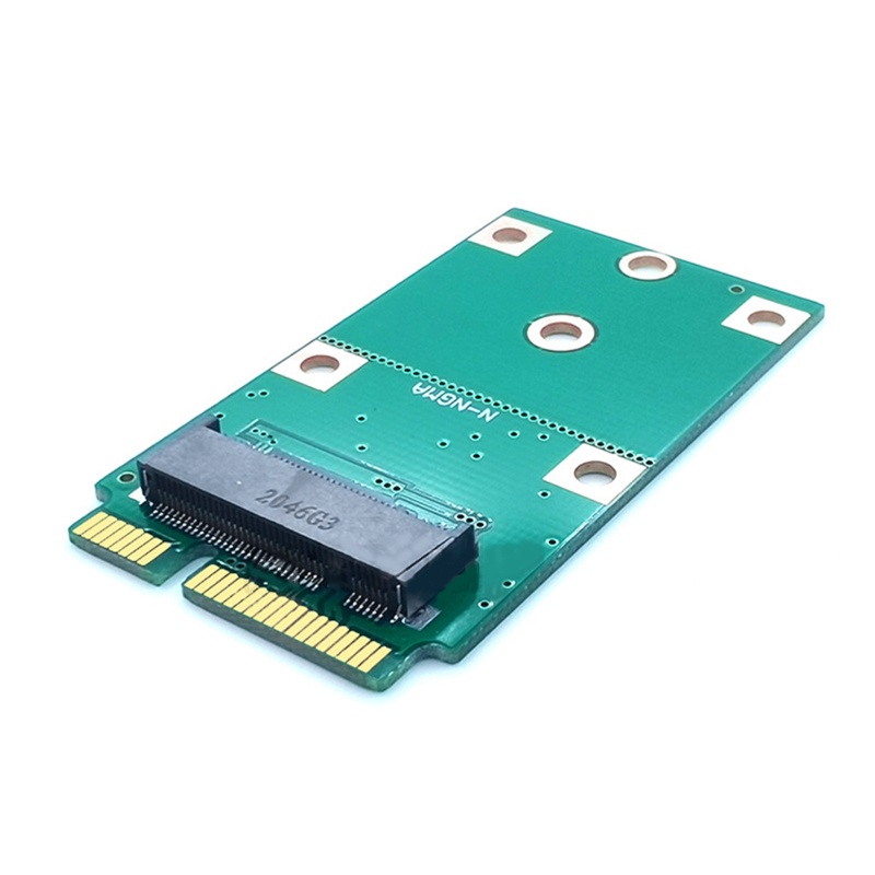 Btsg For M.2 NGFF Msata SSD Adapter M2 PCI SSD Converter Riser Card Untuk PC Laptop Con