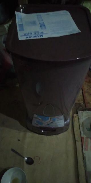 Ricebox Maspion Mrd-2800ap Tempat Beras Rice Box 28kg Mrd2800ap