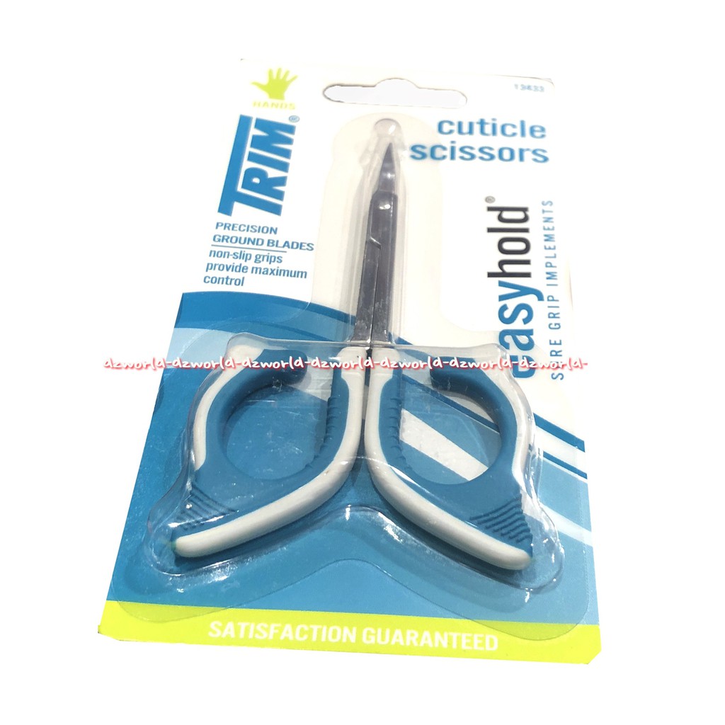 Trim Cuticle Scissors Easy Hold Gunting Kuku Kutikel Ujung Lancip