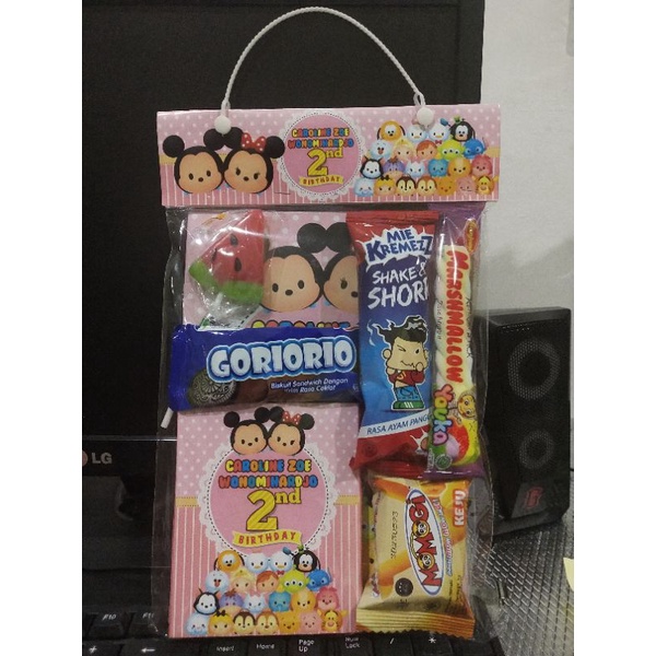 

Paket Ulang Tahun Buku Mewarnai + Snack / Goodie Bag