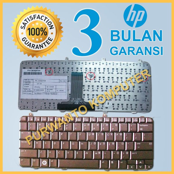Keyboard Keybord Kibord Kibod Kibot Laptop Notebook HP Pavilion DV3-1000 DV3-1001TX DV3-1051XX DV3-1