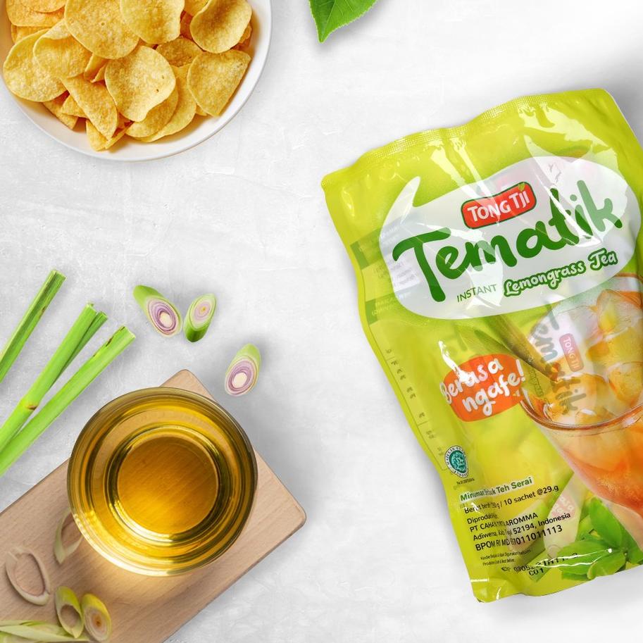 

【Penjualan Terbaik】 Tong Tji Tematik Lemongrass Tea Pouch produck terbaik