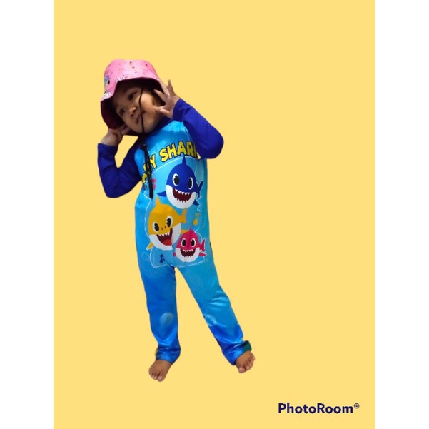 baju renang anak baby shark
