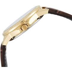 Casio Original MTP-V004GL 7A (Jam Tangan Kulit Gold)