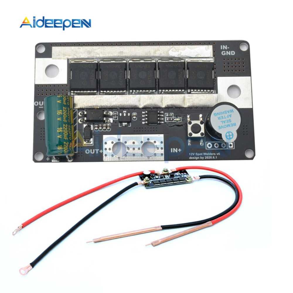 IDN TECH - AIDEEPEN DIY PCB Battery Spot Welder Portable Circuit Board