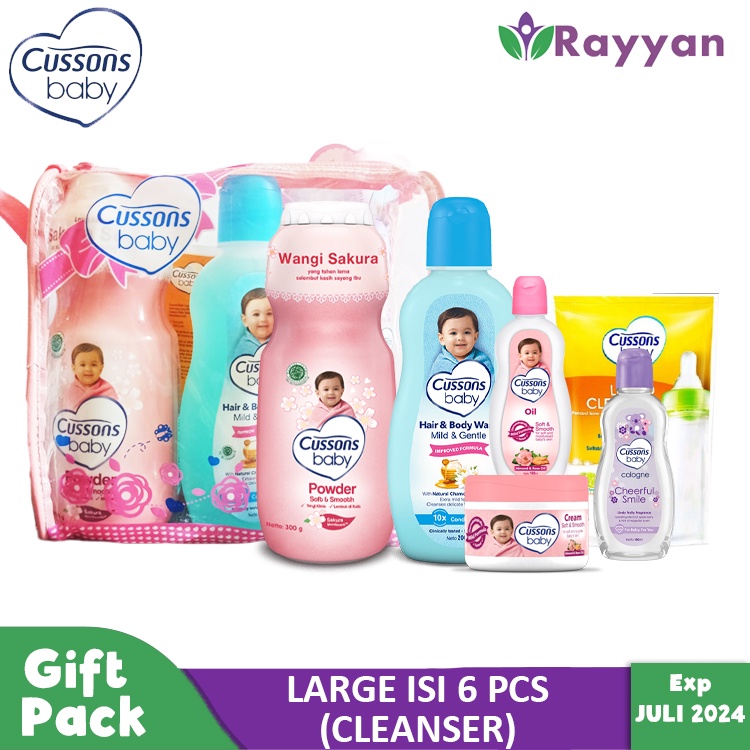 Cusson Baby Gift Set / Paket Kado Melahirkan Cussons/ Kado Bayi Baru Lahir Cussons Ukuran Besar-3