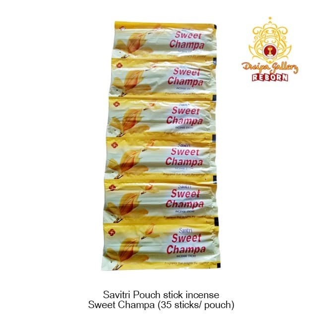 Dupa/Hio Wangi Harum India Savitri Pouch Stick Incense Champa