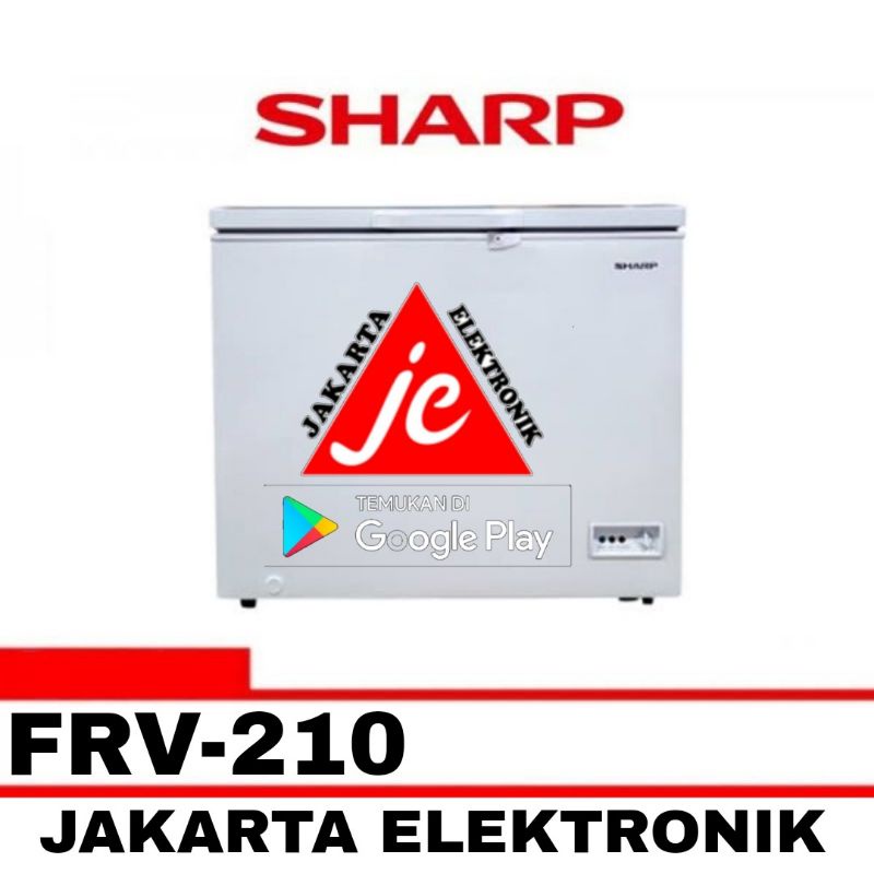 SHARP CHEST FREEZER 200L FRV-210