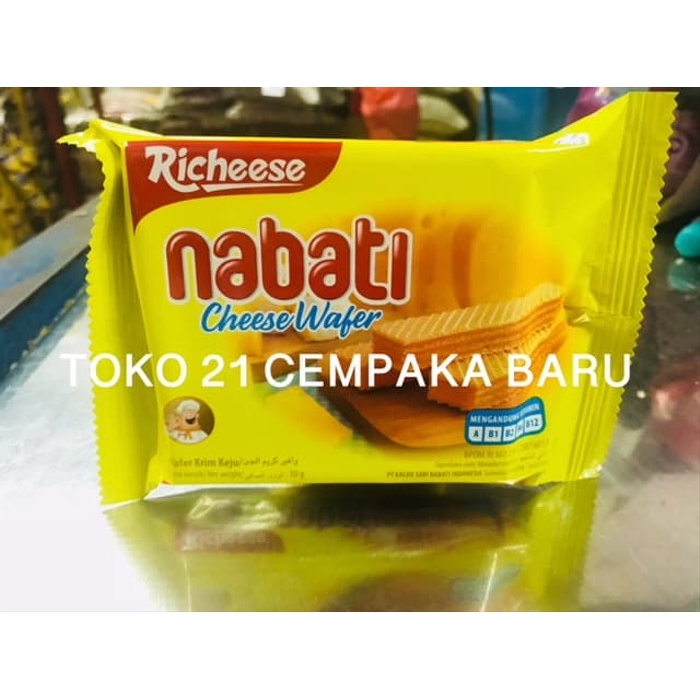 

Richeese Nabati Cheese Wafer 39 gram | Keju Richeese Nabati 39g Murah