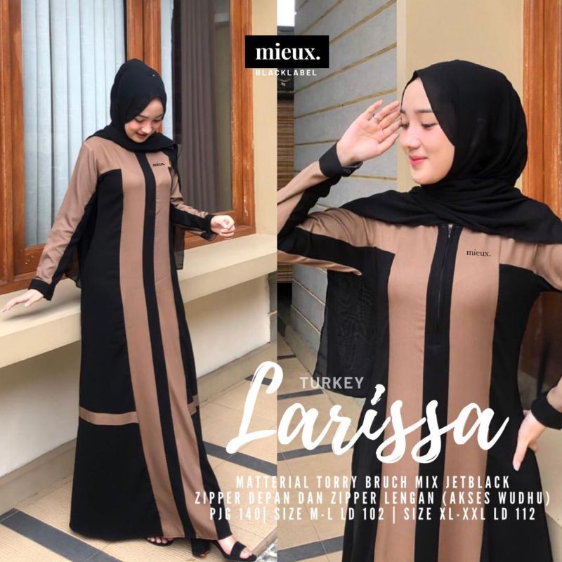 ABAYA GAMIS TURKEY LARISSA / ORI BERLABEL MIEUX