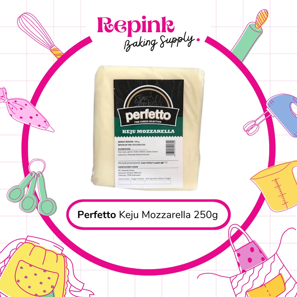 

Perfetto Keju Mozarella 250g | INSTANT/SAMEDAY ONLY!