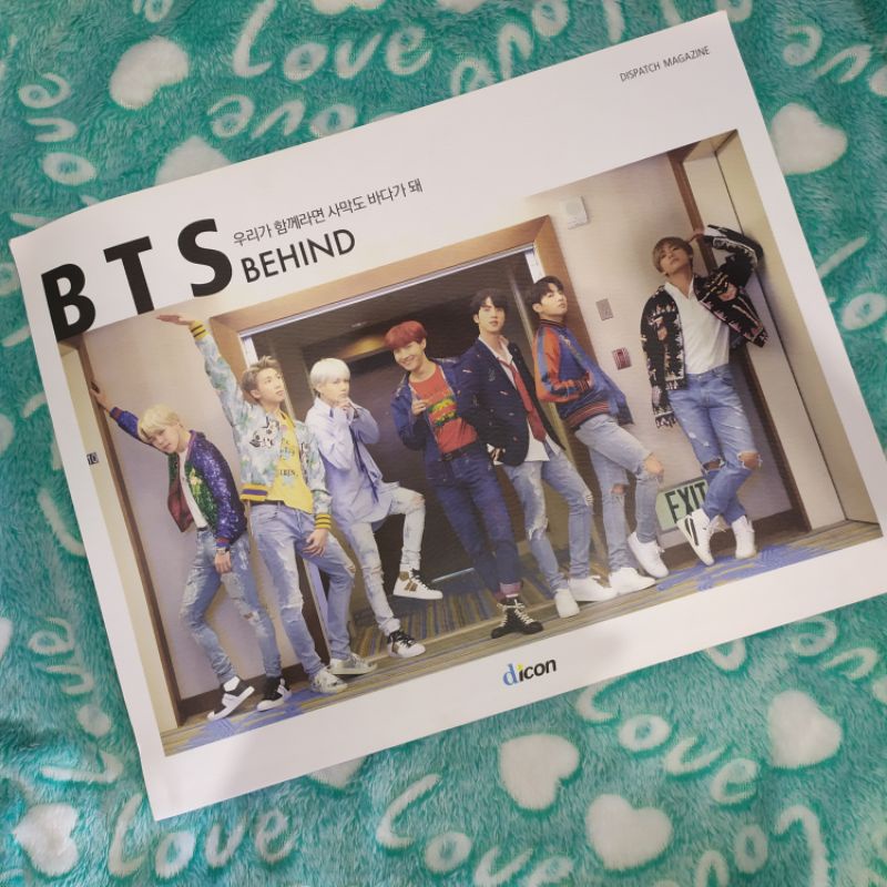 [READY SEALED] OFFICIAL NEW MAJALAH DICON BTS X DISPATCH