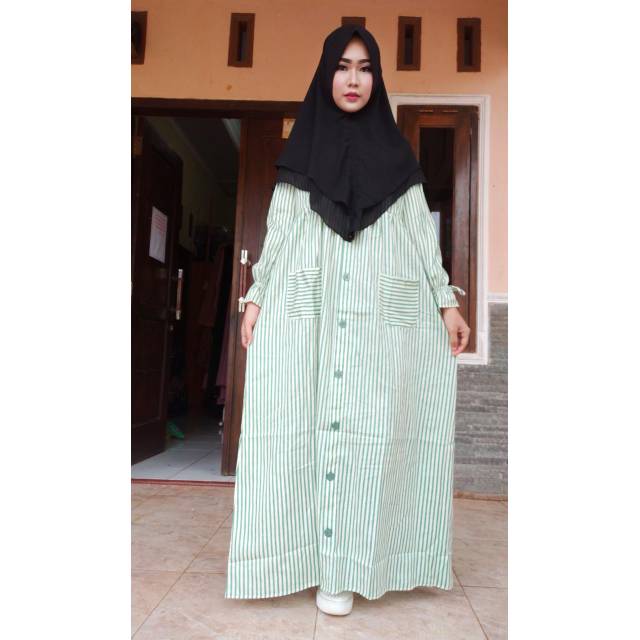 Gamis katun salur