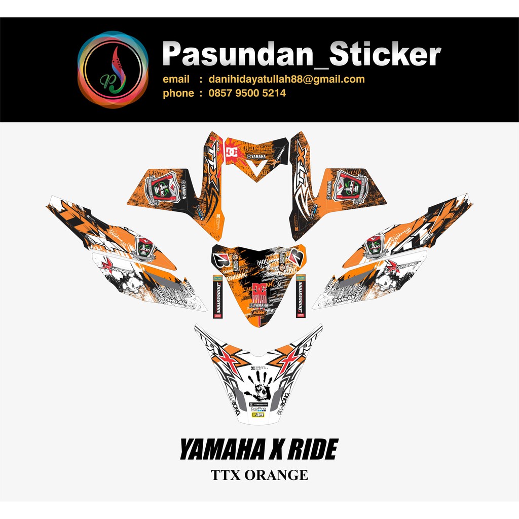 YAMAHA X RIDE TTX ORANGE