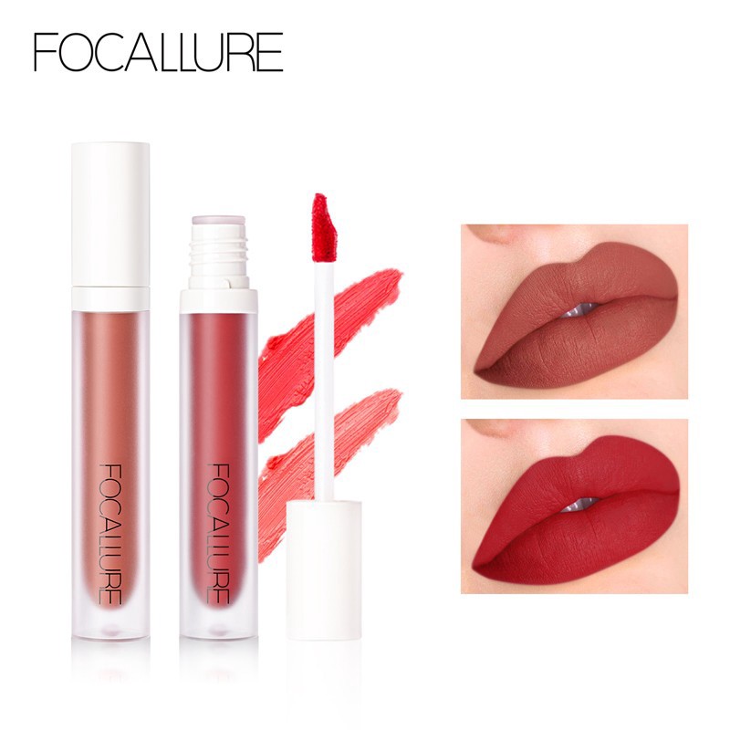 Focallure Velvet Liquid Lipstik tahan air tahan lama 9 warna lipstik Matt lip stick FA-86 FA86 FA 86
