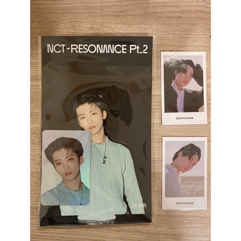 JAEMIN DOYOUNG NCT 202 OFFICIAL POLAROID STANDEE HOLO RESONANCE PT.2 FROM HOME