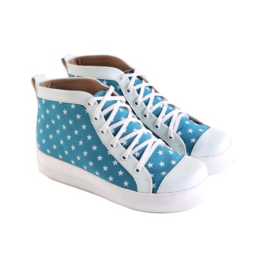 Sepatu Boots Wanita Hijau Tosca / Sepatu Perempuan Boot Murah Gs