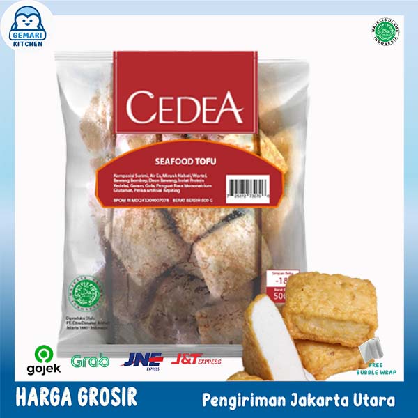 CEDEA SEAFOOD TOFU 500 GRAM