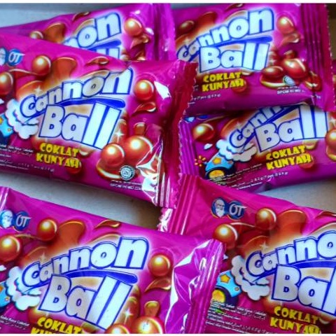 Coklat Bola Cannon Ball Canon Ball Kemasan Box