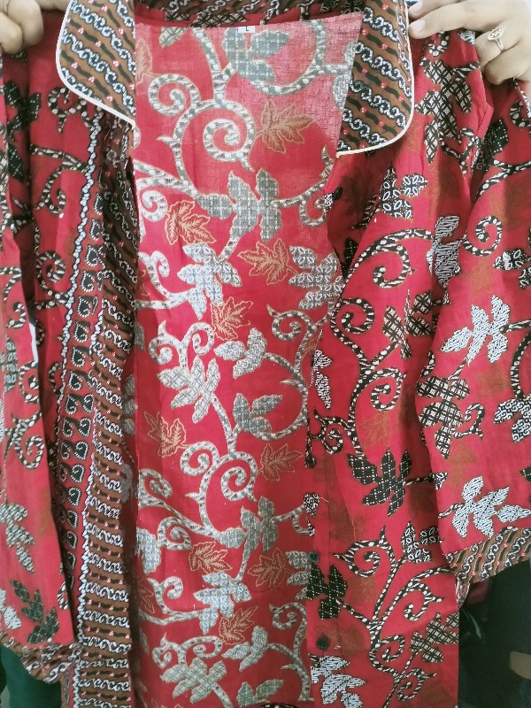 Fashion Batik Wanita Modern Atasan Batik Wanita Motif Brojomusti