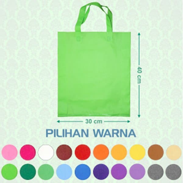 

SPUNBOND NON WOVEN PRESS TALI 30x40x8 - PEMBUNGKUS KADO DAN KEMASAN