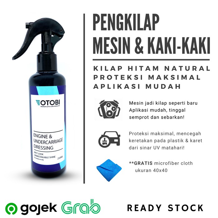 Pengkilap Mesin Engine Undercarriage Dressing Mobil Motor Semir Otobi Kaki Kaki