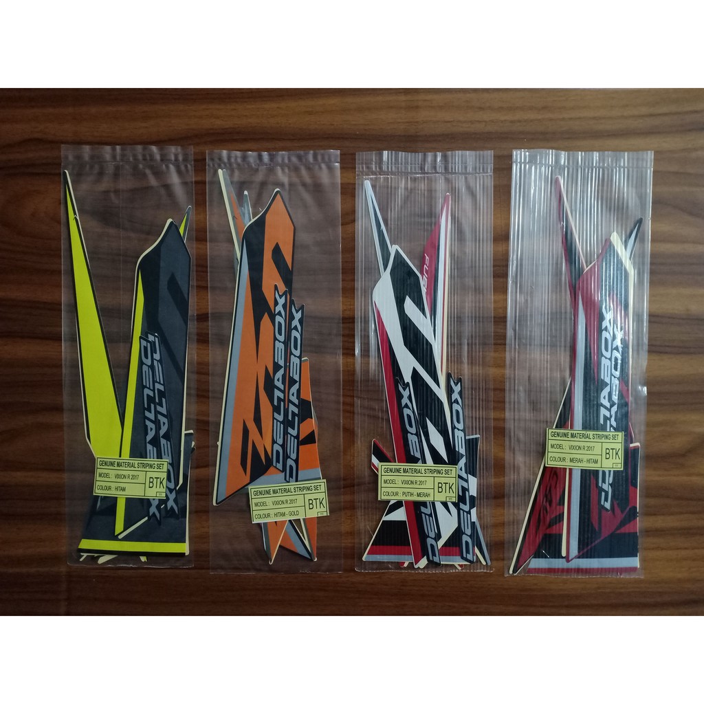 Striping sticker Yamaha Vixion advance 2016 2017