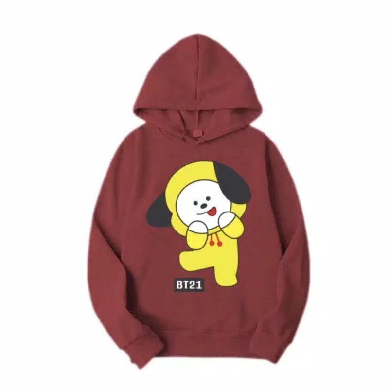 SWEATER ANAK BTS X BT21 CIMY | BTS | HOODIE ANAK BT21 SYZUEI