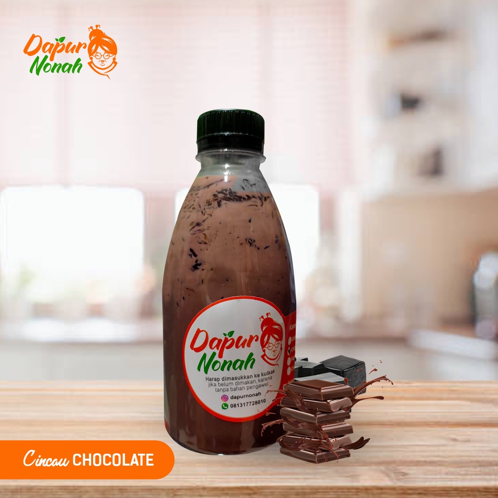 

Minuman cincau hitam segar rasa CHOCOLATE cincau 300ml cincau hitam - grass jelly - minuman sehat - cincau