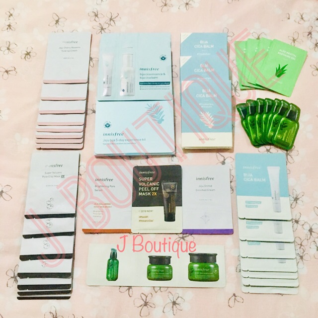 Sample innisfree Korea Sachet Korean Cosmetic Skincare Original Murah Innisfree Sample