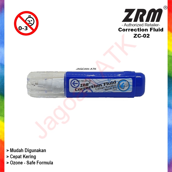 

Tip-ex Cair / Correction Fluid ZRM ZC-02