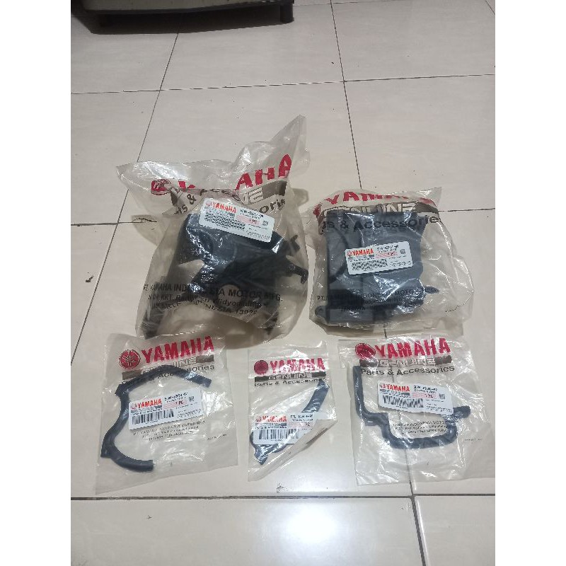 cover mesin+karet cover blok mesin mio smile/sporty, mio soul fino karbu