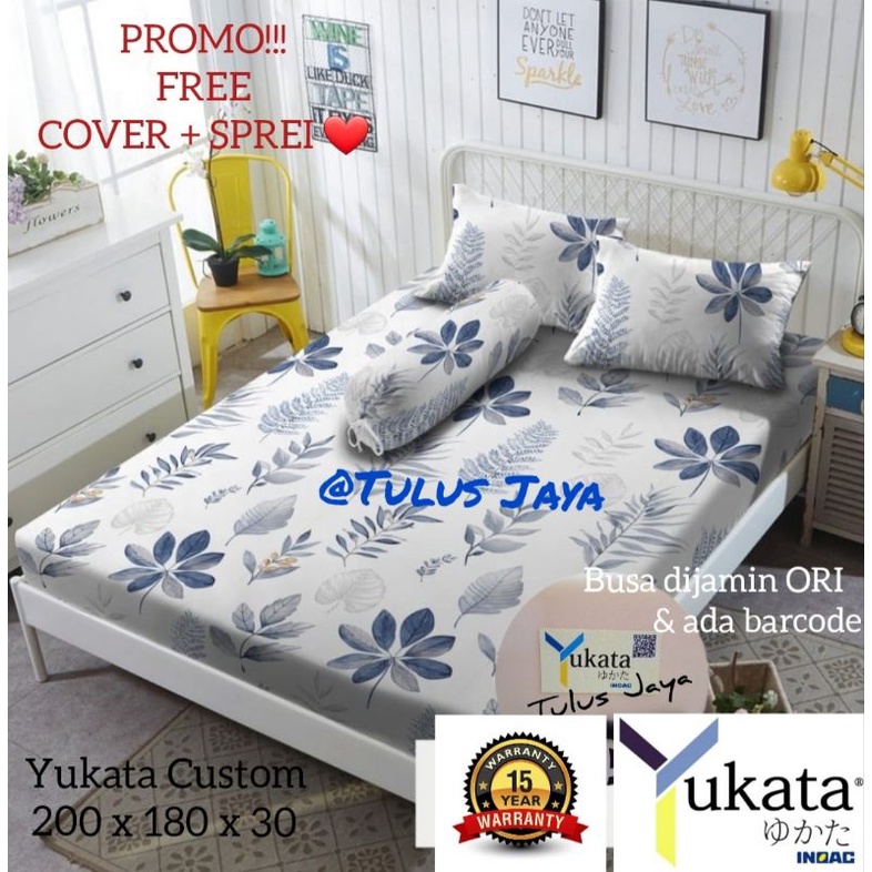 Kasur Busa INOAC YUKATA 200x180x30