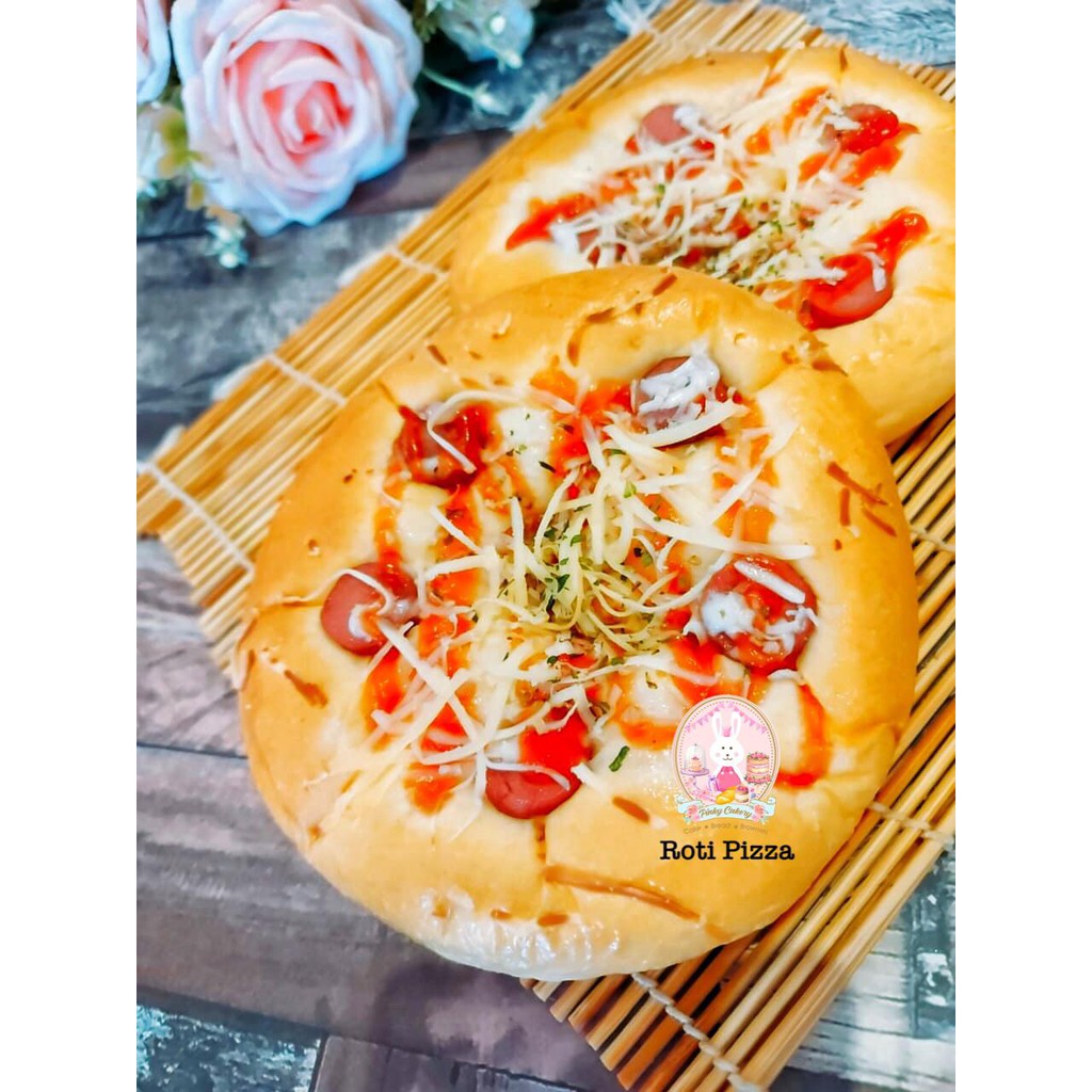 

Roti Pizza Lembut Enak Pinky Cakery