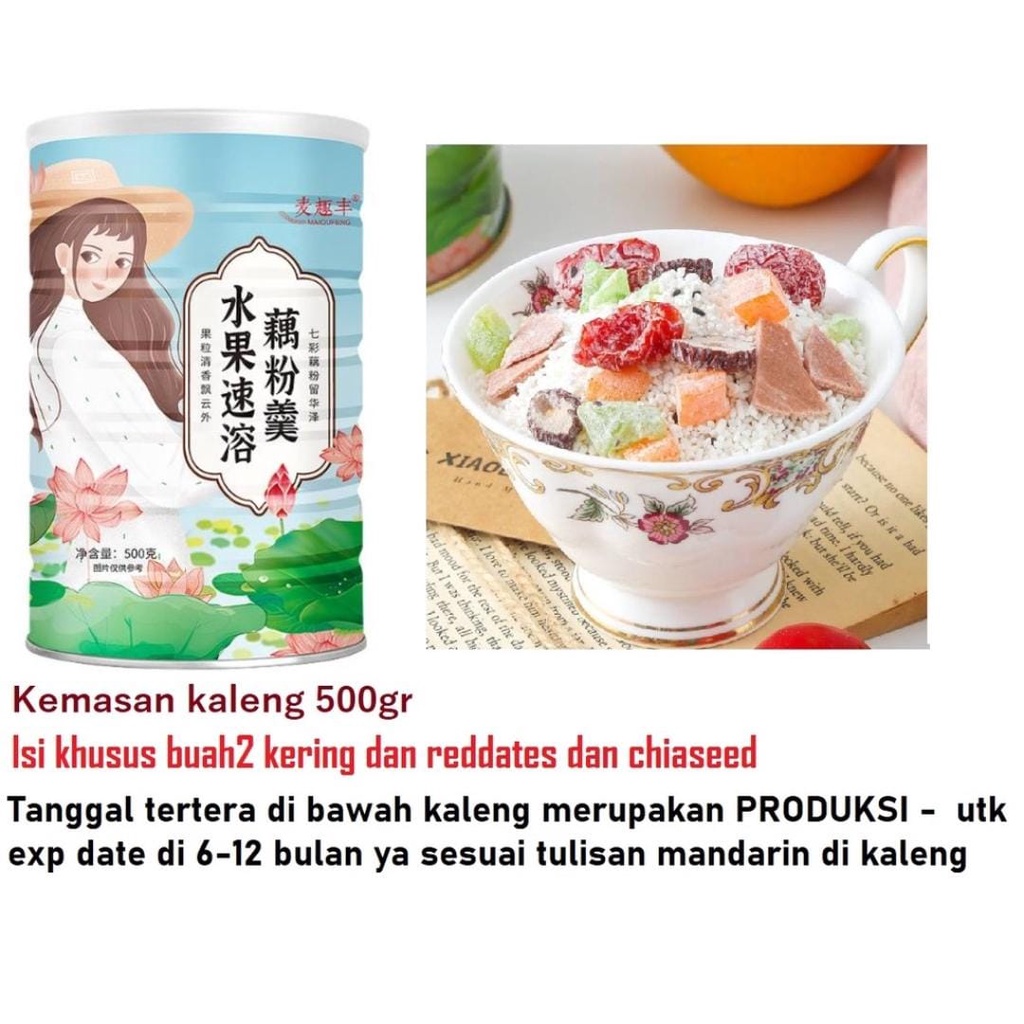 

OUFEN BUAH CEWE / LOTUS ROOT POWDER / LOTUS ROOT BUAH CEWE / SARAPAN DIET SEHAT / BUBUR LOTUS / BUBUR AKAR TERATAI / CHIA SEEDS