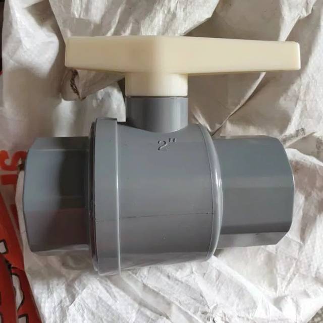 Jual Stop 2" KDJ/ ball valve/ ballvalve PVC KDJ inch in | Shopee Indonesia